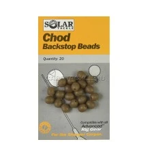 Буферные стопора цвет коричневый Solar Chod Backstop Beads Brown Solar